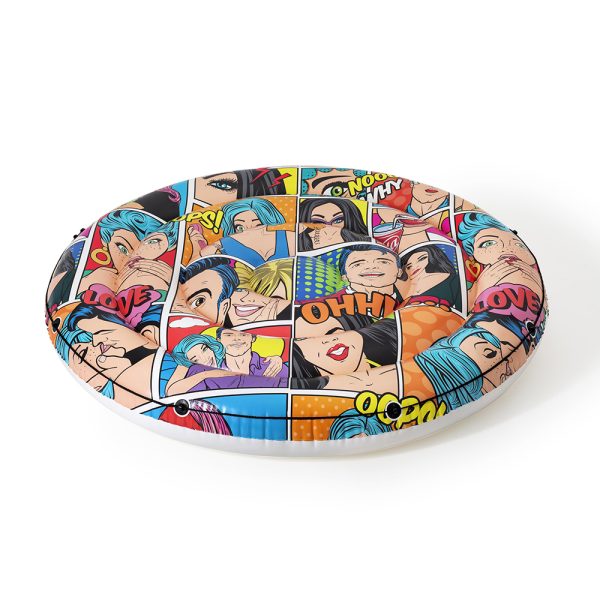 BESTWAY BADEINSEL IM COMIC-DESIGN 188 CM – Bild 2