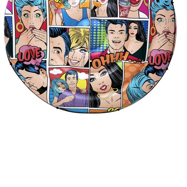 BESTWAY BADEINSEL IM COMIC-DESIGN 188 CM – Bild 4