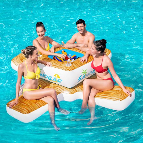 BESTWAY BADEINSEL SANDBAR 246 X 246 CM – Bild 3