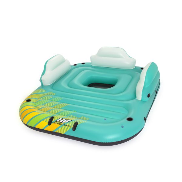 BESTWAY HYDRO-FORCE BADEINSEL SUNNY LOUNGE FÜR 5 PERSONEN 291 X 265 CM – Bild 3