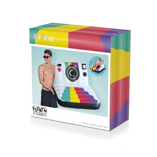 BESTWAY LUFTMATRATZE POSE 'N FLOAT 127 X 102 CM – Bild 3