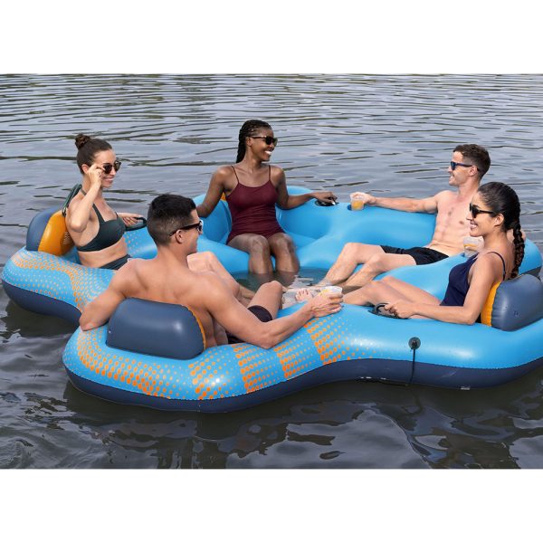 BESTWAY HYDRO FORCE BADEINSEL DAY DRIFTER FÜR 5 PERSONEN 279 CM – Bild 2