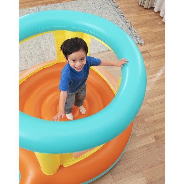 BESTWAY HÜPFBURG JUMPTOPIA MIT PLANSCHBECKEN 239 X 142 X 102 CM – Bild 4