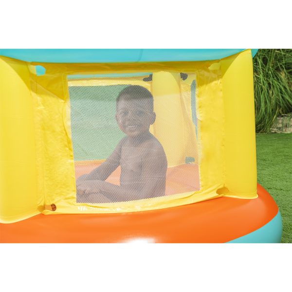 BESTWAY HÜPFBURG JUMPTOPIA MIT PLANSCHBECKEN 239 X 142 X 102 CM – Bild 5