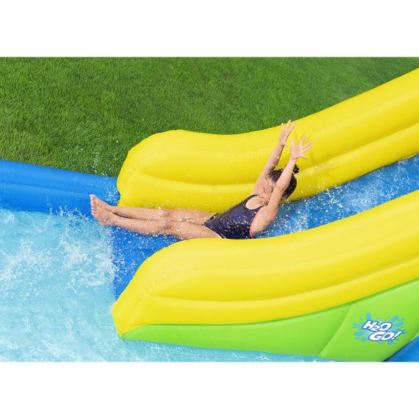 H2OGO! MEGA-WASSERPARK MIT DAUERGEBLÄSE MOUNT SPLASHBLAST 435 X 286 X 267 CM – Bild 9
