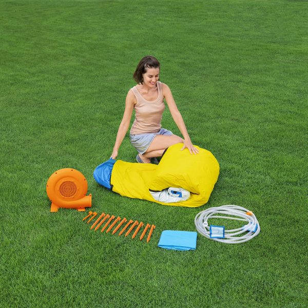 H2OGO! MEGA-WASSERPARK MIT DAUERGEBLÄSE MOUNT SPLASHBLAST 435 X 286 X 267 CM – Bild 12