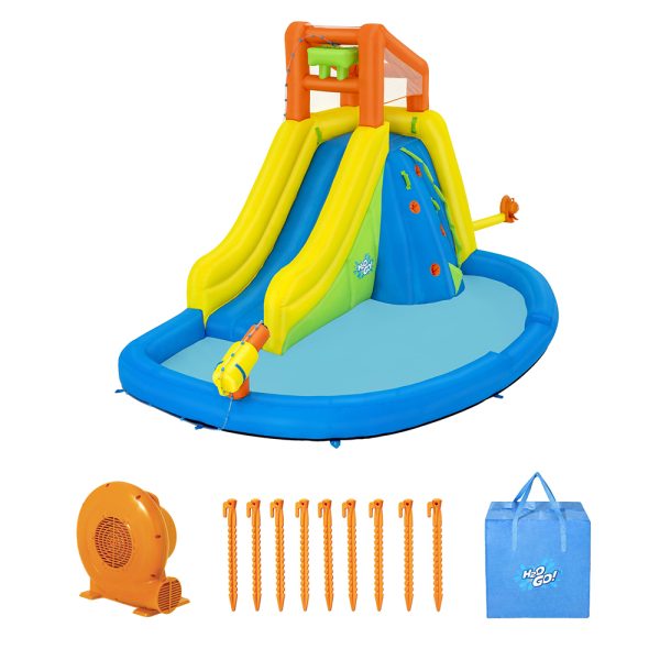 H2OGO! MEGA-WASSERPARK MIT DAUERGEBLÄSE MOUNT SPLASHBLAST 435 X 286 X 267 CM – Bild 3