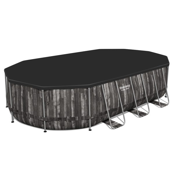 BESTWAY POWER STEEL FRAME POOL KOMPLETT-SET 610 X 366 X 122 CM – Bild 2