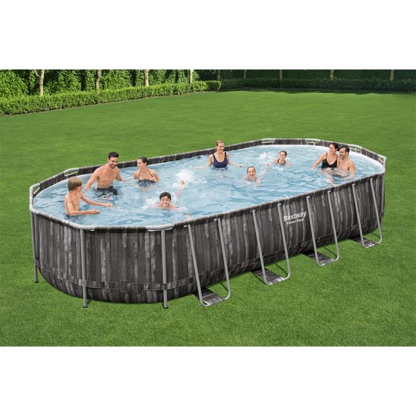 BESTWAY POWER STEEL FRAME POOL KOMPLETT-SET 732 X 366 X 122 CM – Bild 3