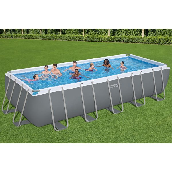 BESTWAY STEEL PRO MAX FRAME POOL KOMPLETT-SET MIT SANDFILTERANLAGE 640X274X132 – Bild 3