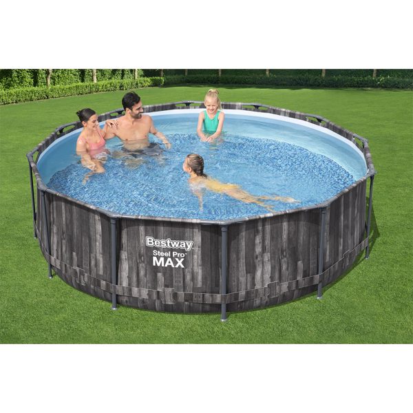 BESTWAY STEEL PRO MAX FRAME POOL SET 366X 100 CM, RUND – Bild 2