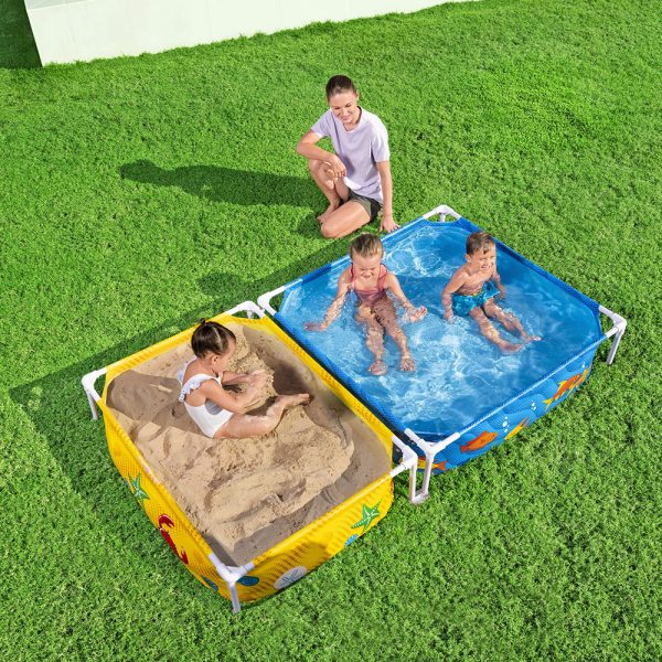 BESTWAY MY FIRST FRAME POOL MIT SANDKAST
EN – Bild 6