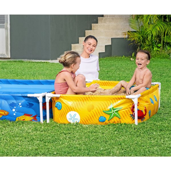 BESTWAY MY FIRST FRAME POOL MIT SANDKAST
EN – Bild 9