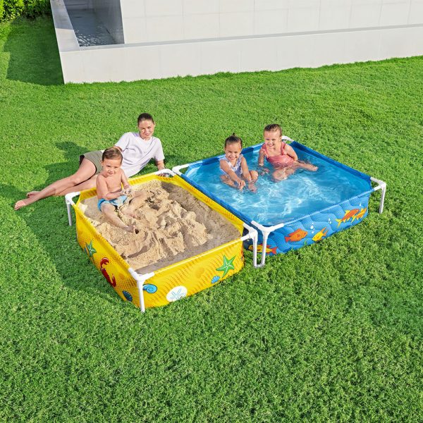 BESTWAY MY FIRST FRAME POOL MIT SANDKAST
EN – Bild 2