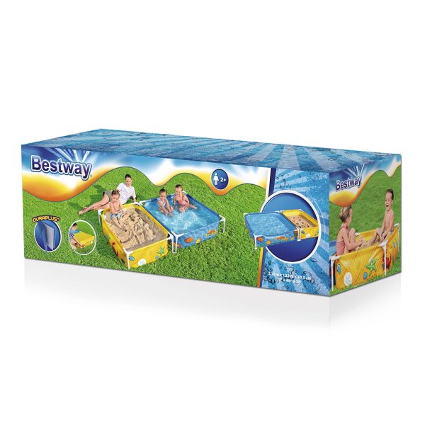 BESTWAY MY FIRST FRAME POOL MIT SANDKAST
EN – Bild 3