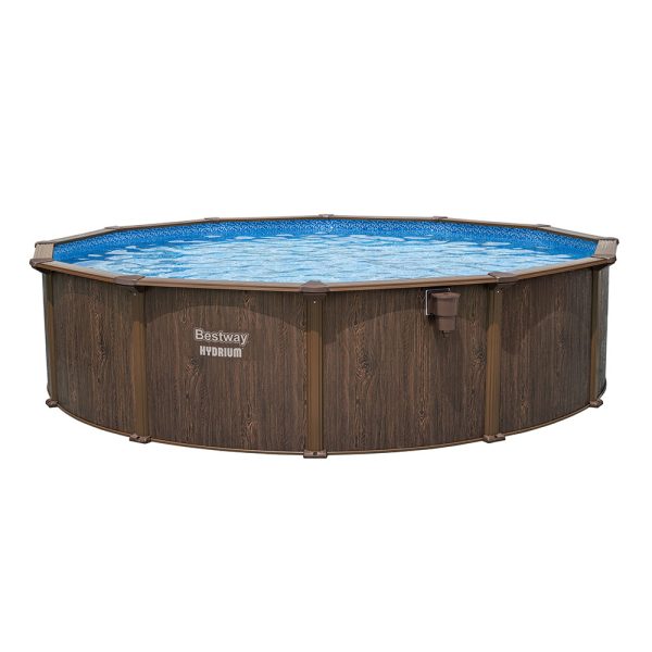 BESTWAY HYDRIUM STAHLWANDPOOL KOMPLETT-SET MIT SANDFILTERANLAGE Ø 549 X 132 CM – Bild 6