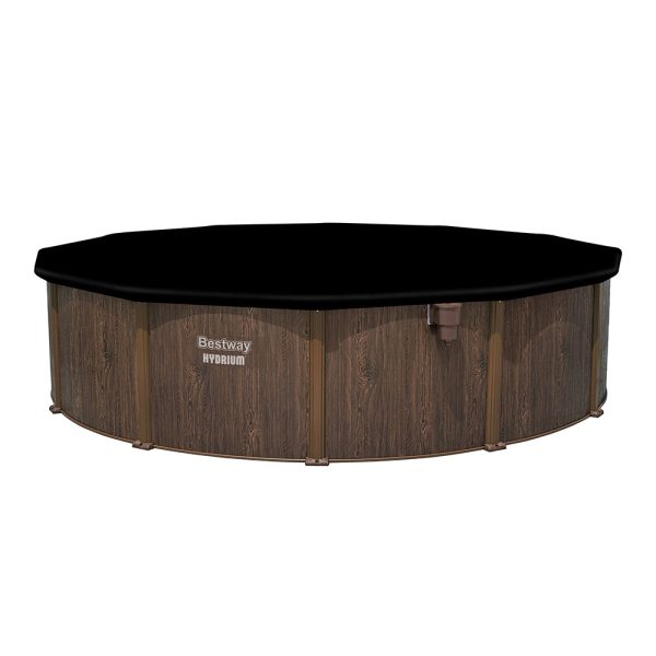 BESTWAY HYDRIUM STAHLWANDPOOL KOMPLETT-SET MIT SANDFILTERANLAGE Ø 549 X 132 CM – Bild 2