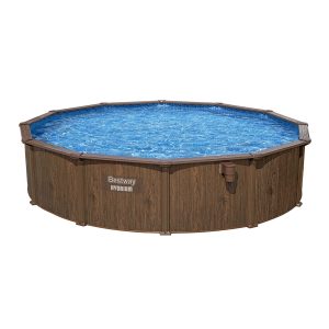 BESTWAY HYDRIUM STAHLWANDPOOL KOMPLETT-SET MIT SANDFILTERANLAGE Ø 488 X 132 CM | Sportsness.ch