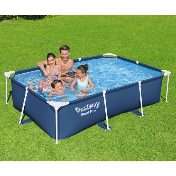 BESTWAY STEEL PRO FRAME POOL 259 X 170 X 61 CM ECKIG – Bild 7