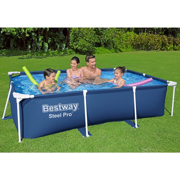 BESTWAY STEEL PRO FRAME POOL 259 X 170 X 61 CM ECKIG – Bild 10