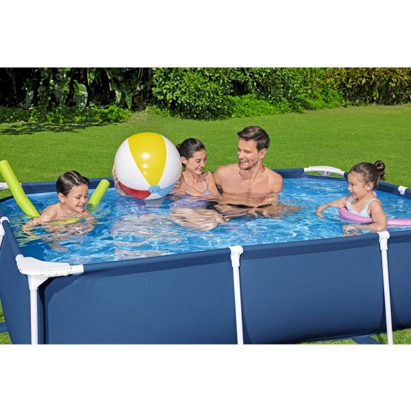 BESTWAY STEEL PRO FRAME POOL 259 X 170 X 61 CM ECKIG – Bild 11