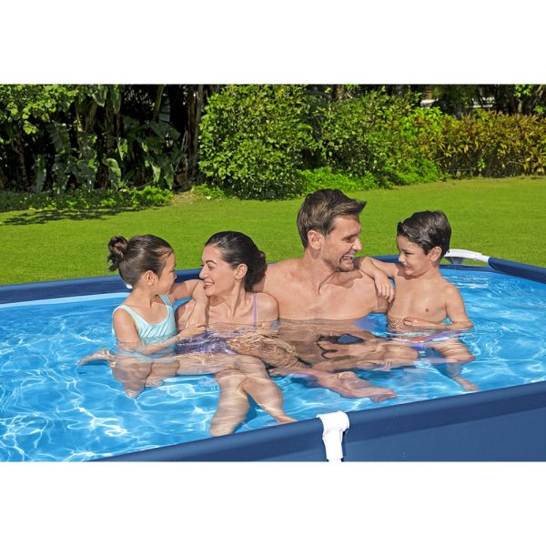 BESTWAY STEEL PRO FRAME POOL 259 X 170 X 61 CM ECKIG – Bild 12
