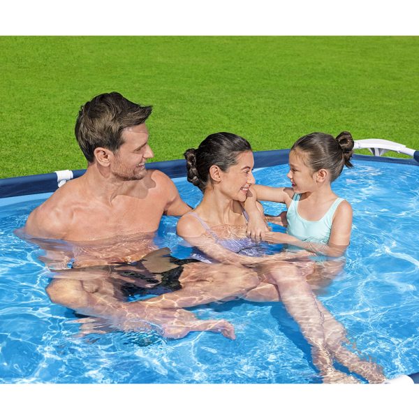 BESTWAY STEEL PRO FRAME POOL 259 X 170 X 61 CM ECKIG – Bild 13