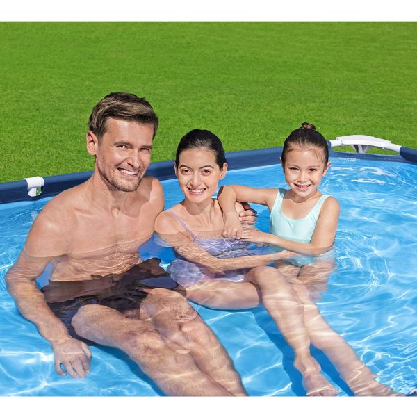 BESTWAY STEEL PRO FRAME POOL 259 X 170 X 61 CM ECKIG – Bild 14