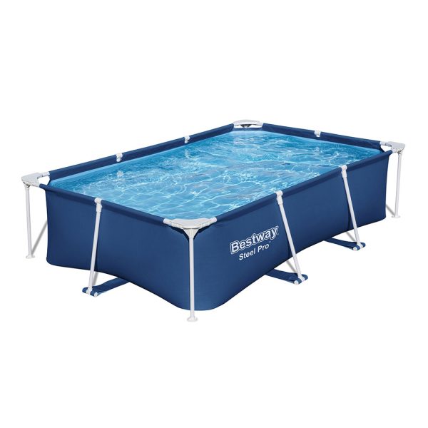 BESTWAY STEEL PRO FRAME POOL 259 X 170 X 61 CM ECKIG – Bild 4