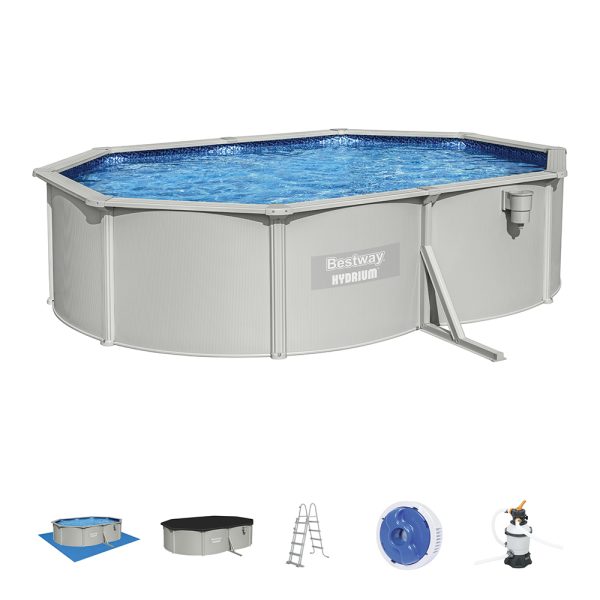 BESTWAY HYDRIUM STAHLWANDPOOL 500 X 366 X 122 CM – Bild 4