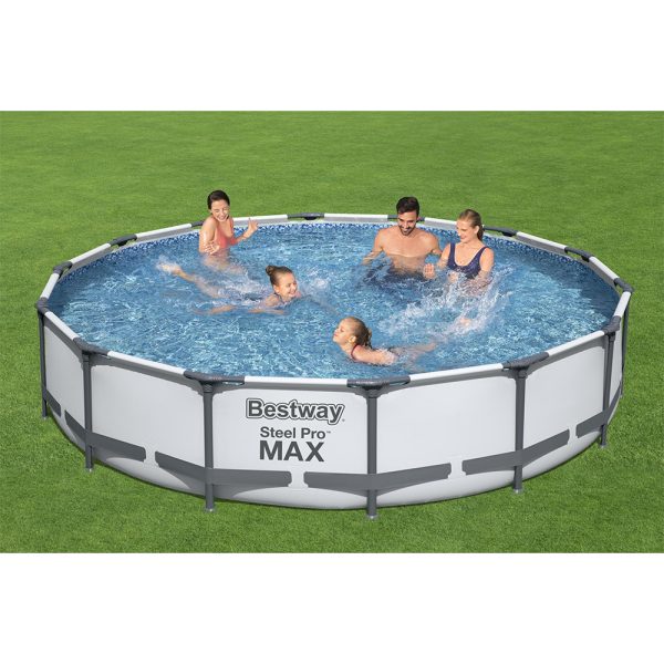 BESTWAY STEEL PRO MAX AUFSTELLPOOL-SET 427 X 84 CM – Bild 2