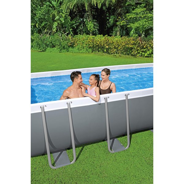 BESTWAY STEEL PRO MAX FRAME POOL KOMPLETT-SET MIT FILTERPUMPE 488 X 244 X 122 CM – Bild 7