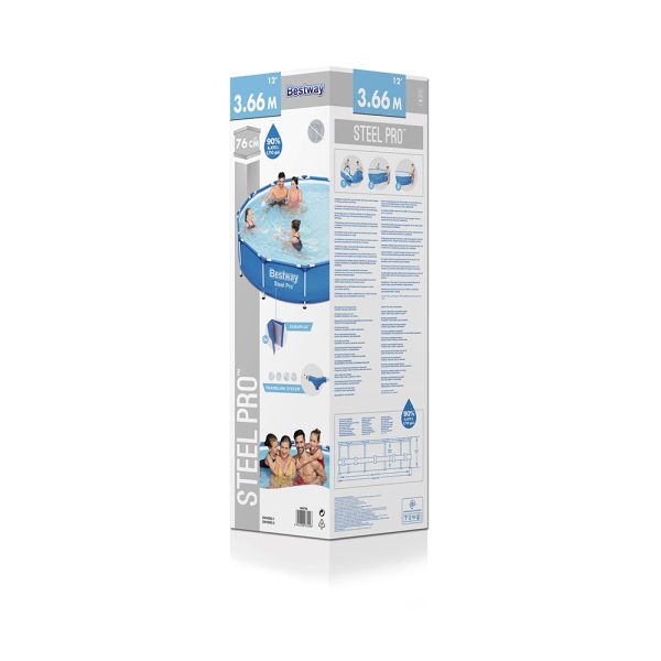 BESTWAY STEEL PRO FRAME POOL 366 X 76 CM, RUND – Bild 4