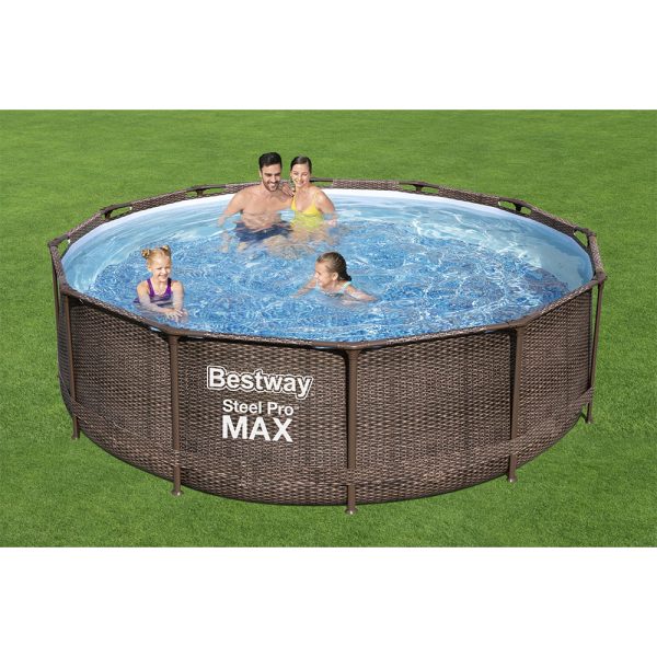 BESTWAY STEEL PRO MAX FRAME POOL KOMPLETT-SET 366 X 100 CM – Bild 2