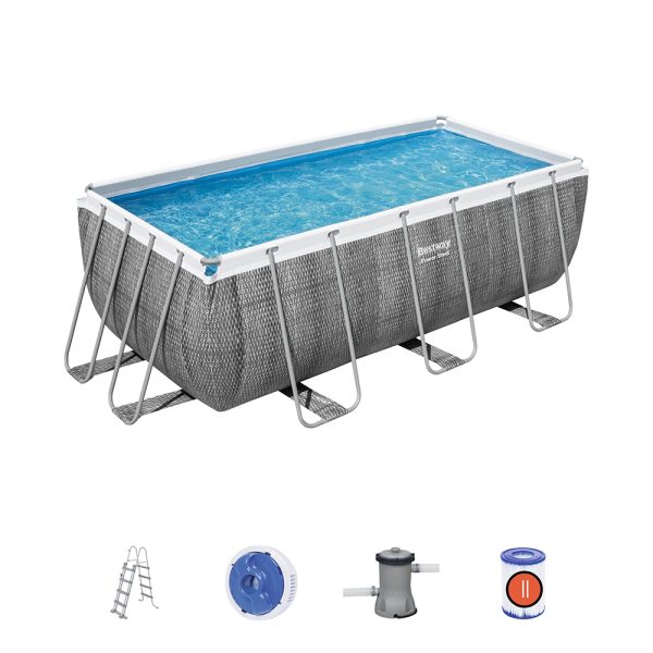 BESTWAY POWER STEEL FRAME POOL-SET 412 X201 X 122 CM – Bild 2