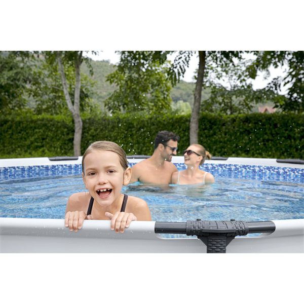 BESTWAY STEEL PRO MAX FRAME-POOL KOMPLETT-SET, RUND 427 X 107 CM – Bild 11