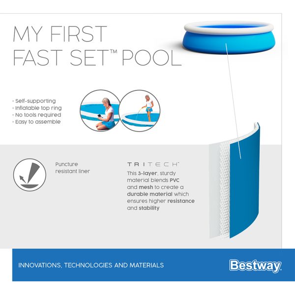 BESTWAY MY FIRST FAST SET POOL 152 X 38CM – Bild 5