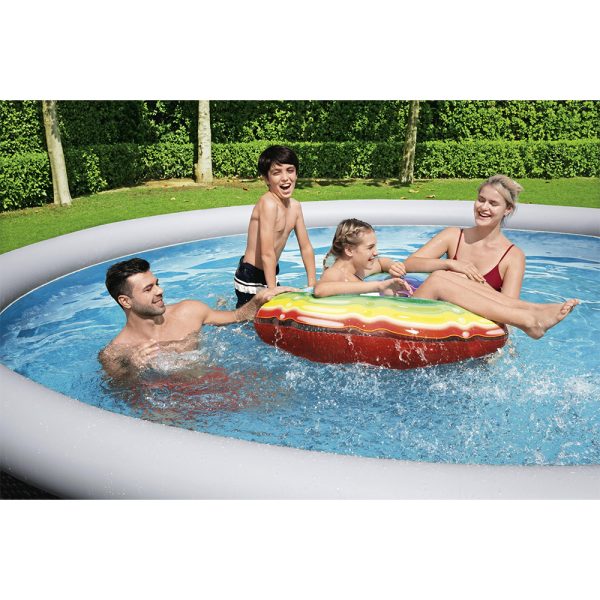 BESTWAY FAST SET AUFSTELLPOOL-SET 457X 107 CM, RUND – Bild 8