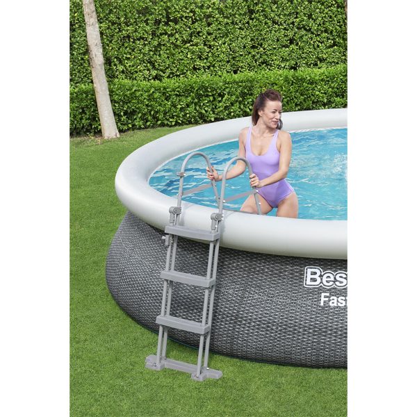BESTWAY FAST SET AUFSTELLPOOL-SET 457X 107 CM, RUND – Bild 4