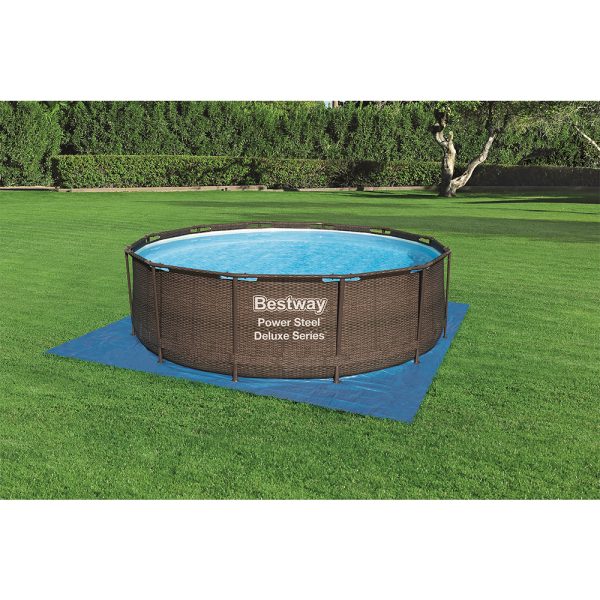 BESTWAY FLOWCLEAR BODENPLANE 396 X 396 CM – Bild 7