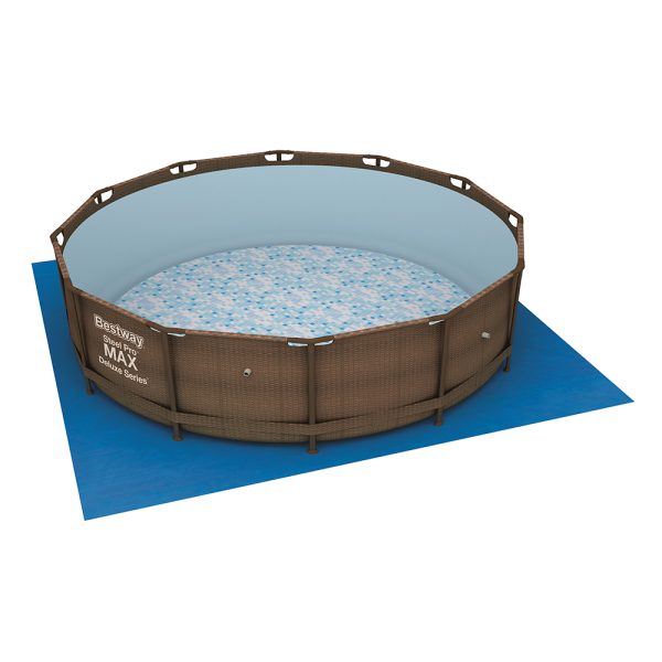 BESTWAY FLOWCLEAR BODENPLANE 396 X 396 CM – Bild 5