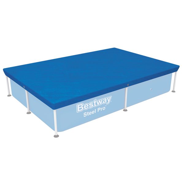 BESTWAY PE-ABDECKPLANE 224 X 154 CM, ECKIG – Bild 2