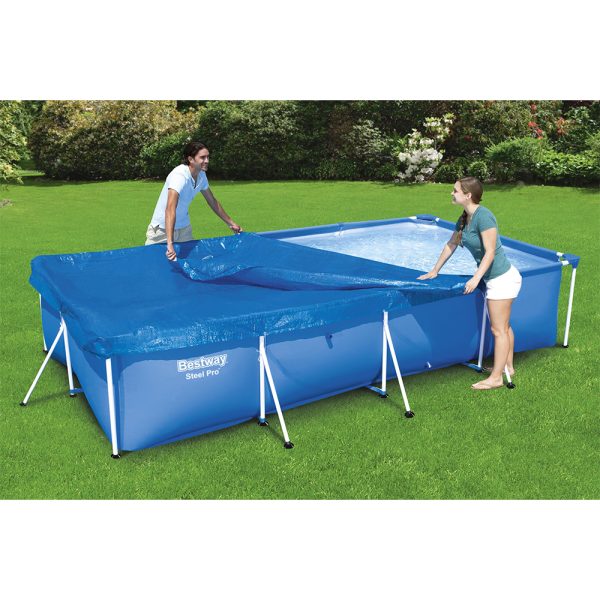 BESTWAY PE-ABDECKPLANE 400 X 211 CM, ECKIG – Bild 3