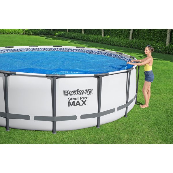 BESTWAY PE-SOLARABDECKPLANE 549 CM, RUND – Bild 3