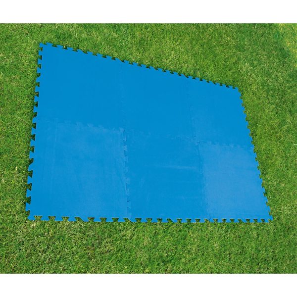 BESTWAY POOL-BODENSCHUTZFLIESEN SET 9 STÜCK À 50 X 50 CM – Bild 6
