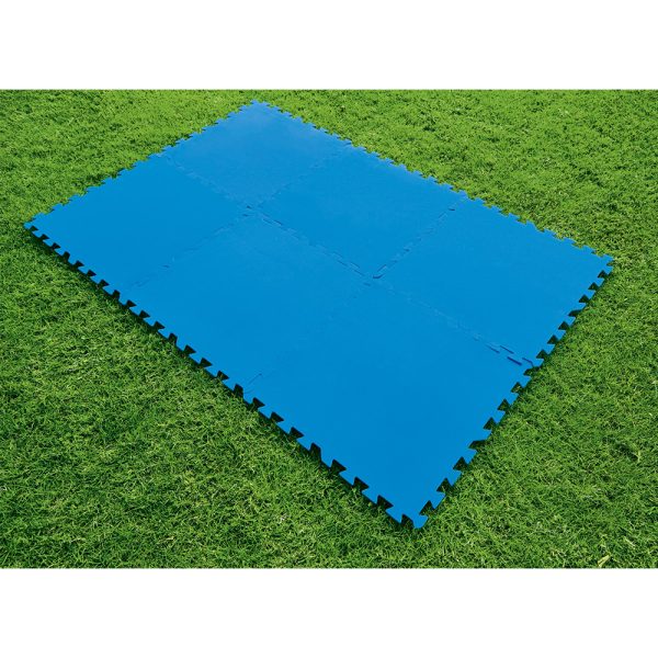 BESTWAY POOL-BODENSCHUTZFLIESEN SET 9 STÜCK À 50 X 50 CM – Bild 4