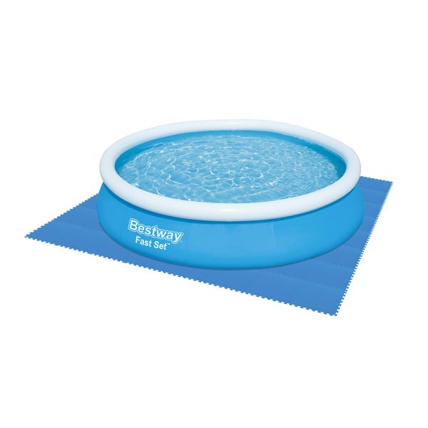 BESTWAY POOL-BODENSCHUTZFLIESEN SET 9 STÜCK À 50 X 50 CM – Bild 5