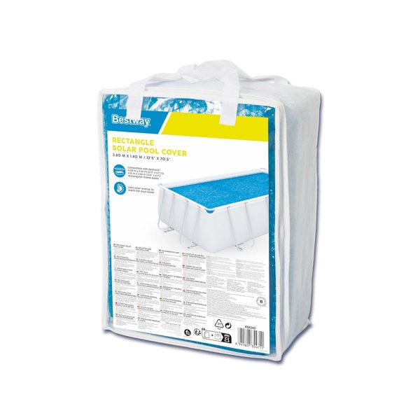 BESTWAY SOLARABDECKPLANE 404 X 412 CM – Bild 3