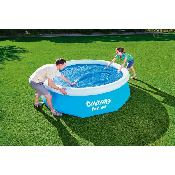 BESTWAY PE-SOLARABDECKPLANE 289 CM, RUND – Bild 6