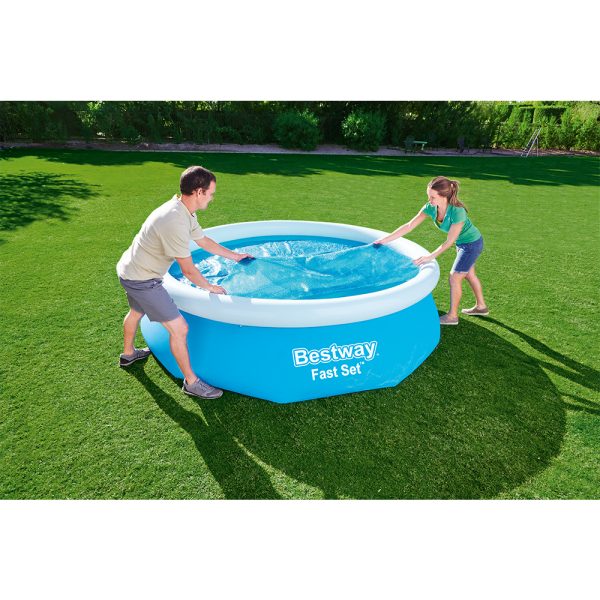 BESTWAY PE-SOLARABDECKPLANE 289 CM, RUND – Bild 3